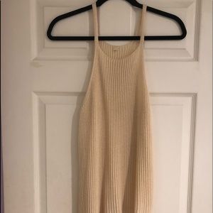 Sweater tank top